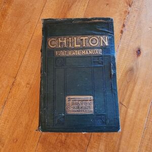 Vintage 1935 Chilton Flat Rate Manual